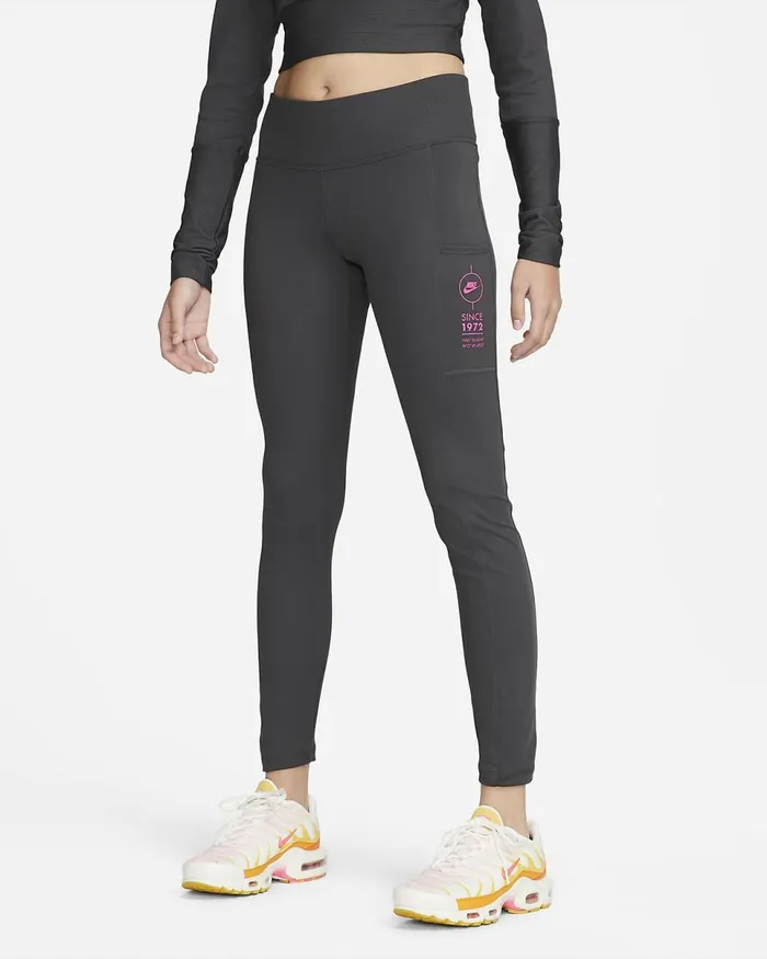 Women Sportswear Anthraciteanthracite Nike Leggings