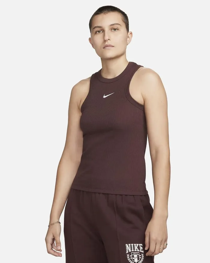 Women Sportswear Earthwhite Nike Tops And TShirts