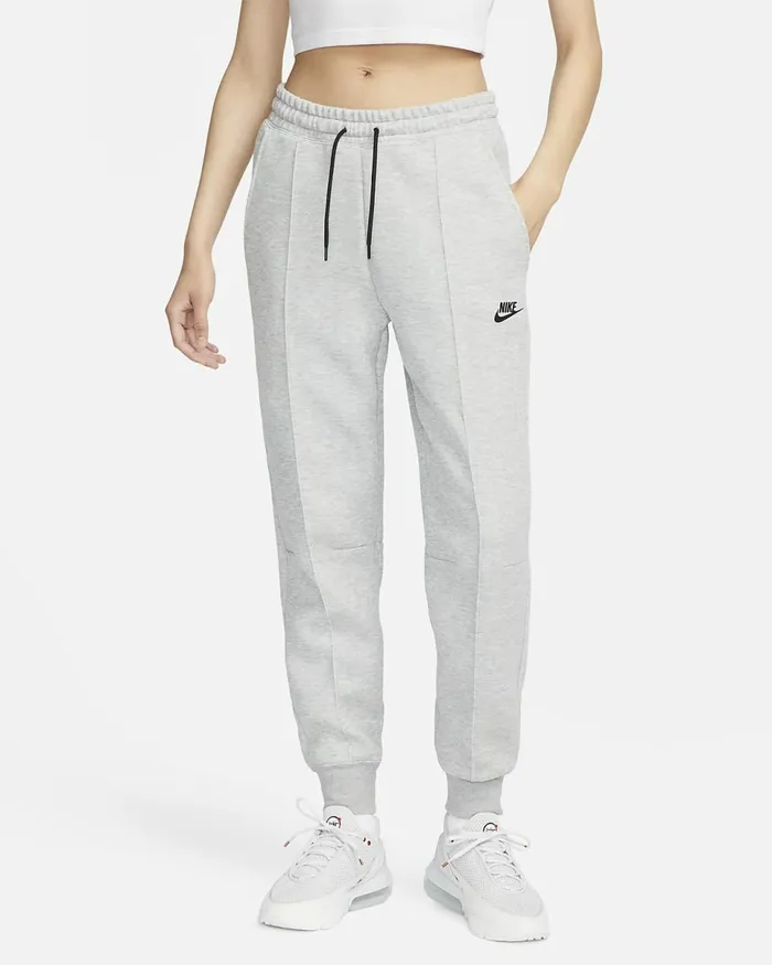 Women Sportswear Tech Fleece Dark Grey Heatherblack Nike Matching Sets