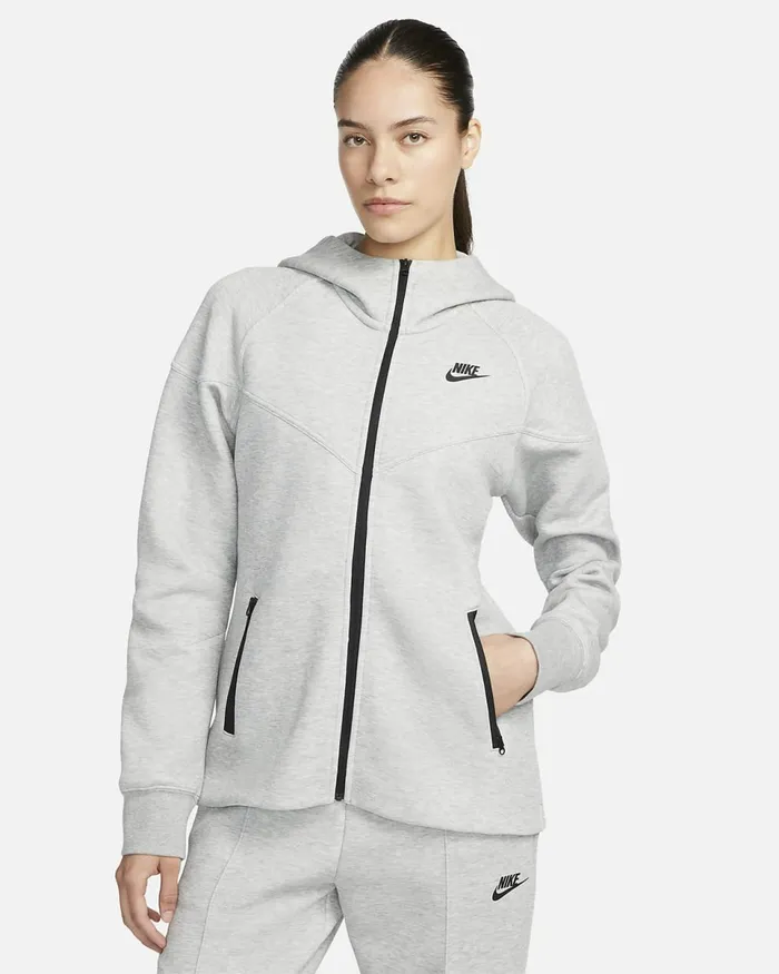 Women Sportswear Tech Fleece Windrunner Dark Grey Heatherblack Nike Matching Sets