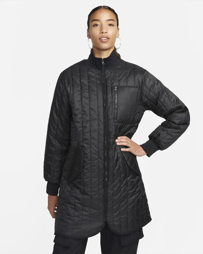 Women Sportswear ThermaFit Tech Pack Blacklight Orewood Brownblack Nike Jackets