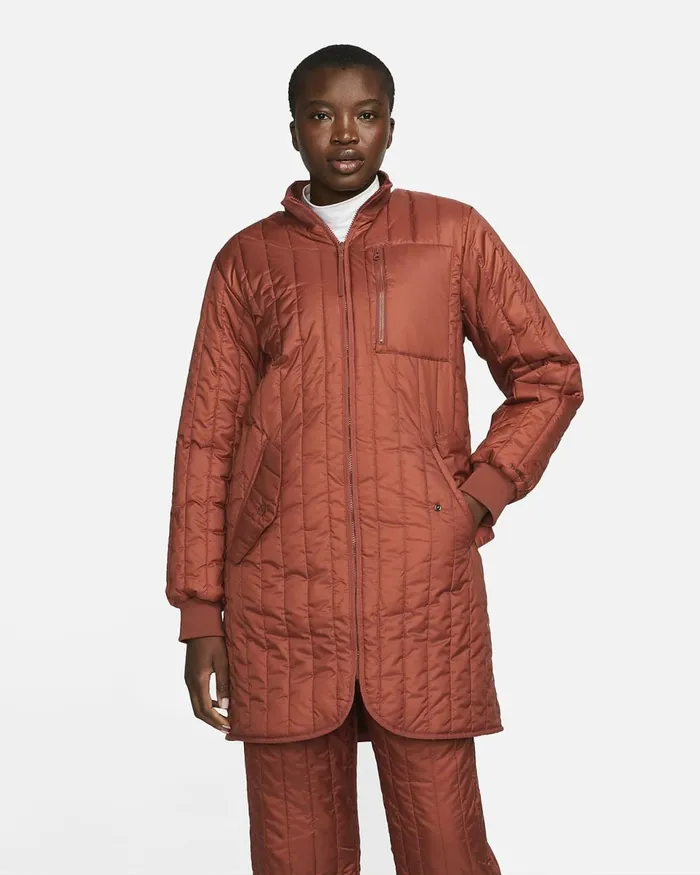 Women Sportswear ThermaFit Tech Pack Mars Stoneoxen Brownoxen Brown Nike Jackets