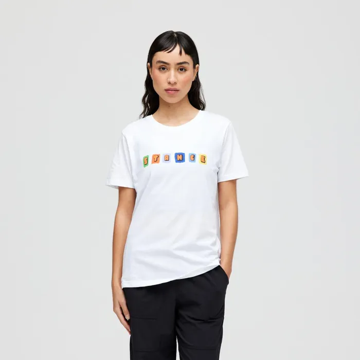 Women Ss TShirt White Stance TShirts