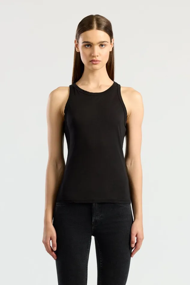 Women Standard Tank Jet Black COTTON CITIZEN Tanks