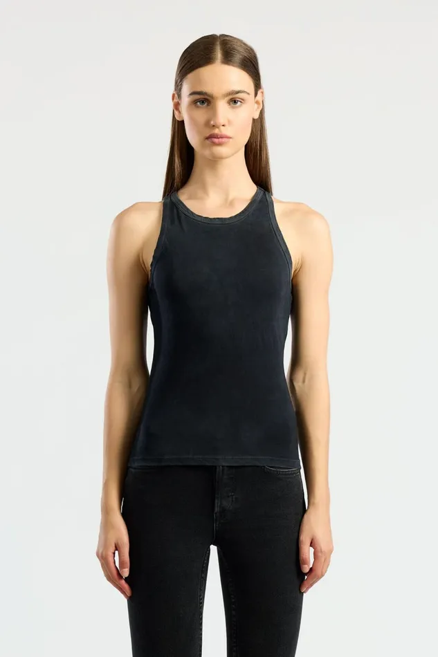 Women Standard Tank Vintage Black COTTON CITIZEN Tanks