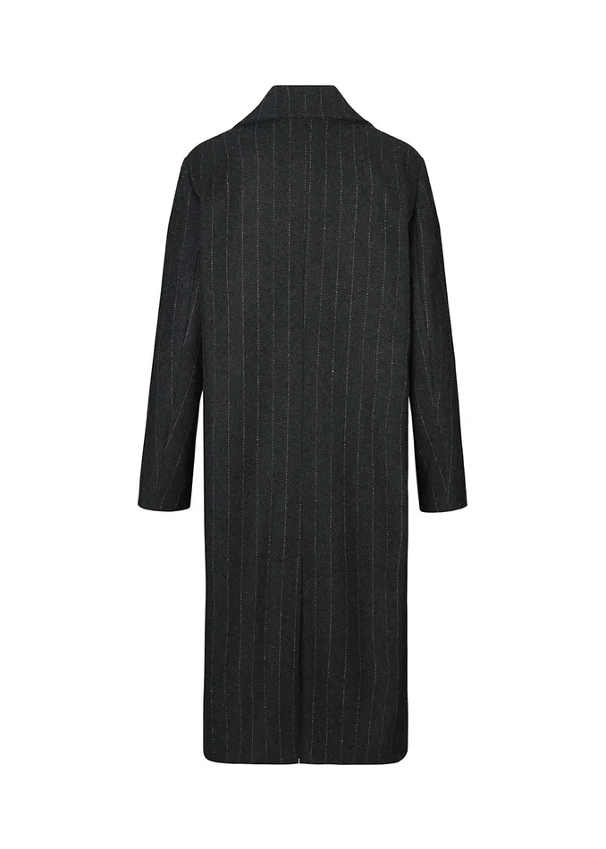 Women StinnaMD Coat Dark Grey Pinstripe Modstrm Coats and Jackets Women StinnaMD Coat Dark Grey Pinstripe Modstrm Coats and Jackets