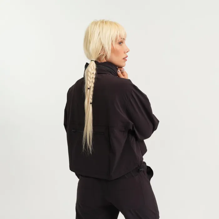Women Superfly Athletic Jacket Black Stance Hoodies and Jackets