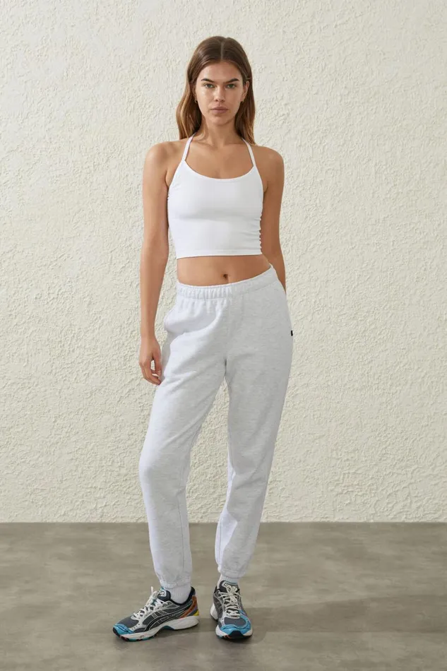 Women Sweats and Hoodies Cotton On Plush Essential Gym Trackpant Core Cloudy Grey Marle Women Sweats and Hoodies Cotton On Plush Essential Gym Trackpant Core Cloudy Grey Marle