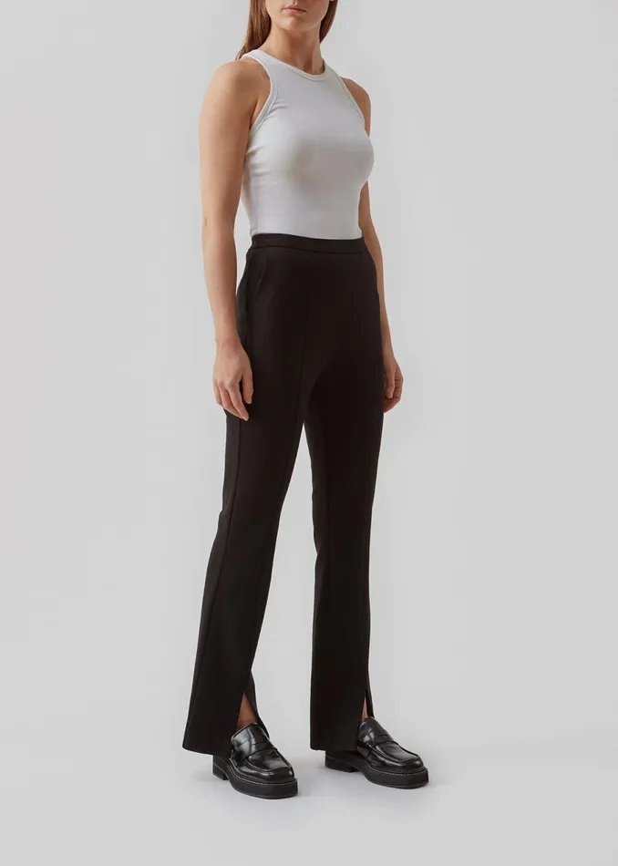 Women TannyMD Slit Pants Espresso Modstrm Pants and Leggings Women TannyMD Slit Pants Espresso Modstrm Pants and Leggings
