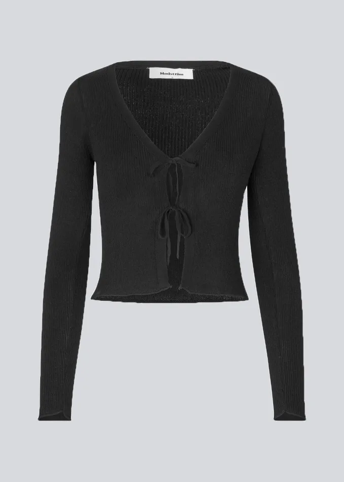 Women TarikMD Cardigan Black Modstrm Blouses and Knitwear Women TarikMD Cardigan Black Modstrm Blouses and Knitwear