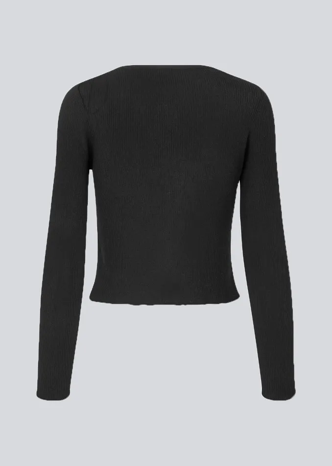 Women TarikMD Cardigan Black Modstrm Blouses and Knitwear Women TarikMD Cardigan Black Modstrm Blouses and Knitwear