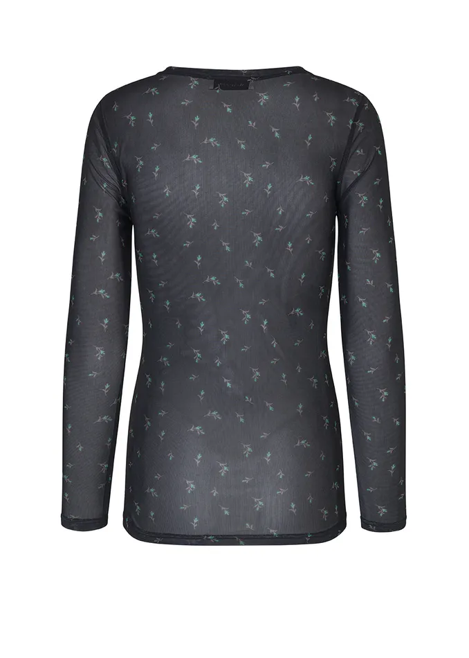 Women Tasse Print Top Green Bloom Modstrm Tops Women Tasse Print Top Green Bloom Modstrm Tops