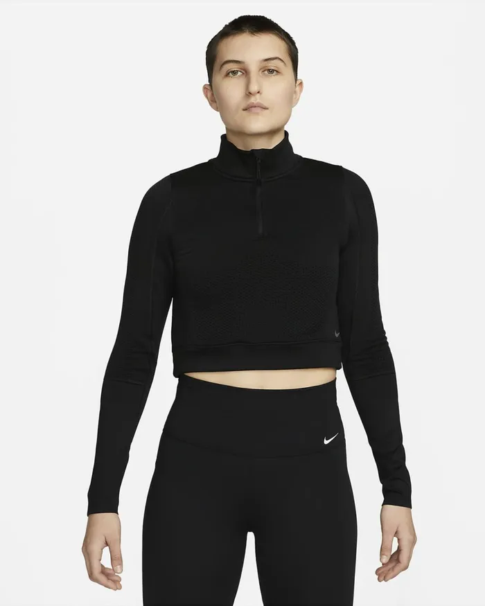 Women ThermaFit Adv City Ready Blackblackclear Nike Hoodies And Sweatshirts