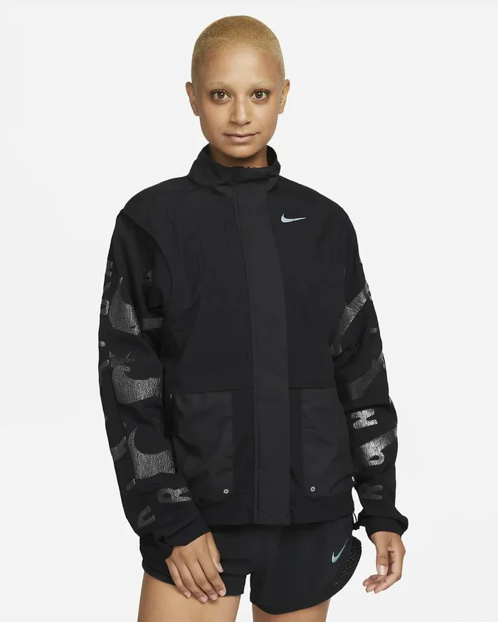 Women ThermaFit Run Division Black Nike Jackets
