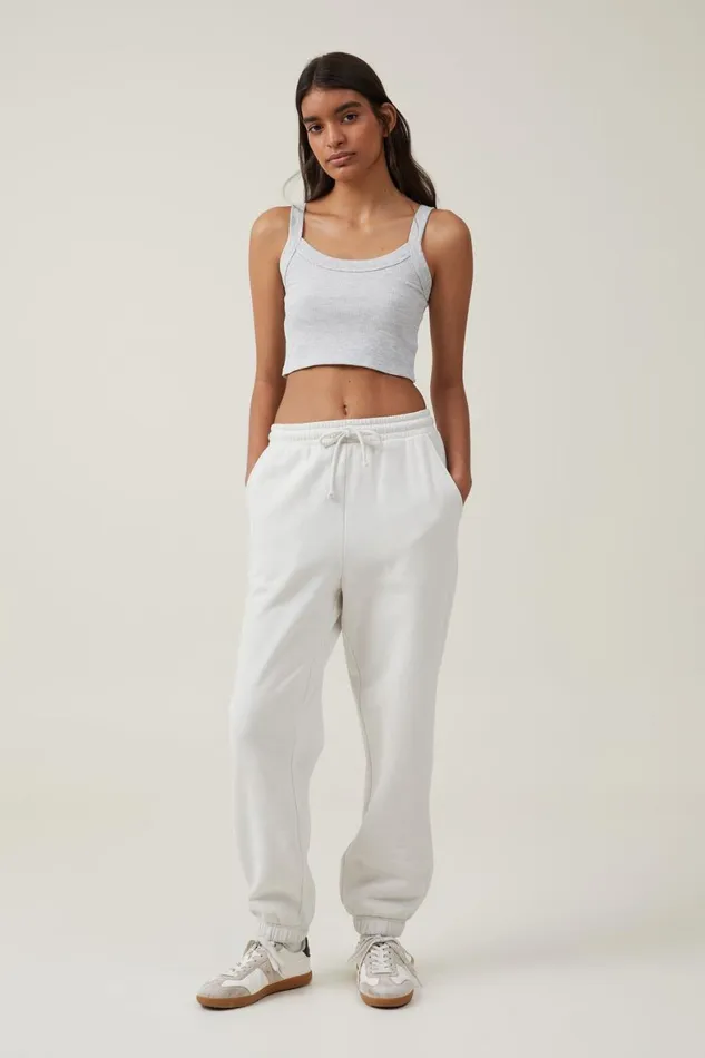 Women Tops Cotton On Willa Waffle Cami Grey Marle