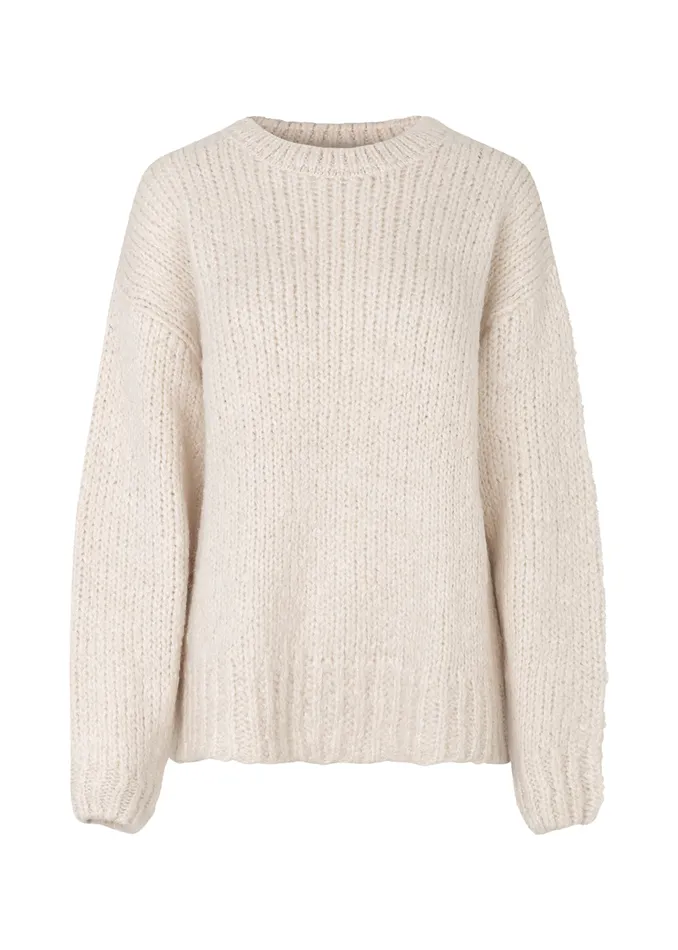 Women Valentia Oneck Off White Modstrm Blouses and Knitwear