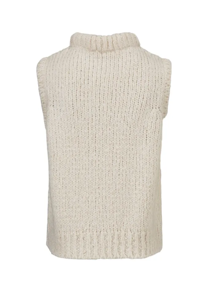 Women Valentia Vest Off White Modstrm Vests Women Valentia Vest Off White Modstrm Vests