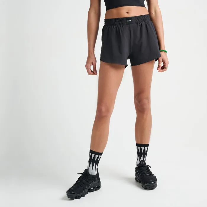 Women Work It Out Athletic Short Black Stance Shorts