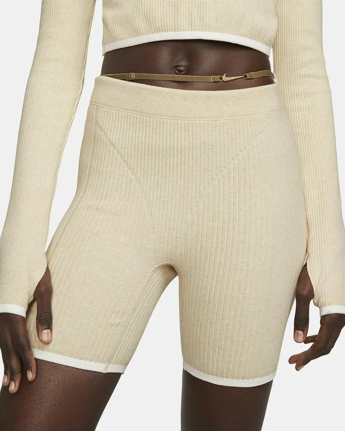 Women X Jacquemus Pearl White Nike Leggings