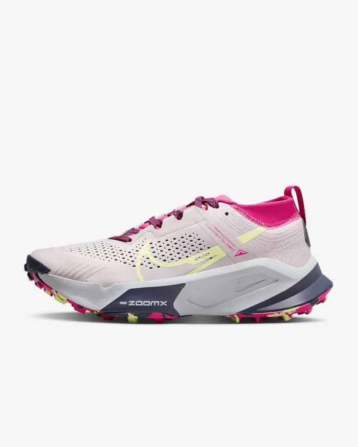 Women Zegama Platinum Violetfireberrypurple Inkluminous Green Nike Running