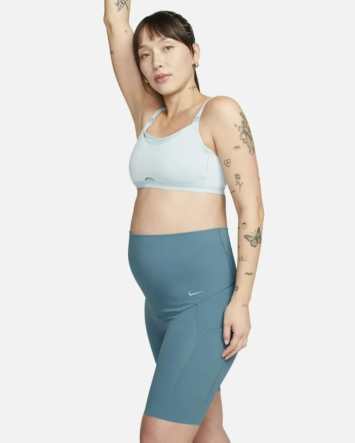 Women Zenvy M Noise Aqua Nike Leggings