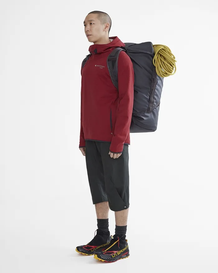 Ydalir Alpine Haul Bag 80L Raven MenWomen Klttermusen Duffel Bags